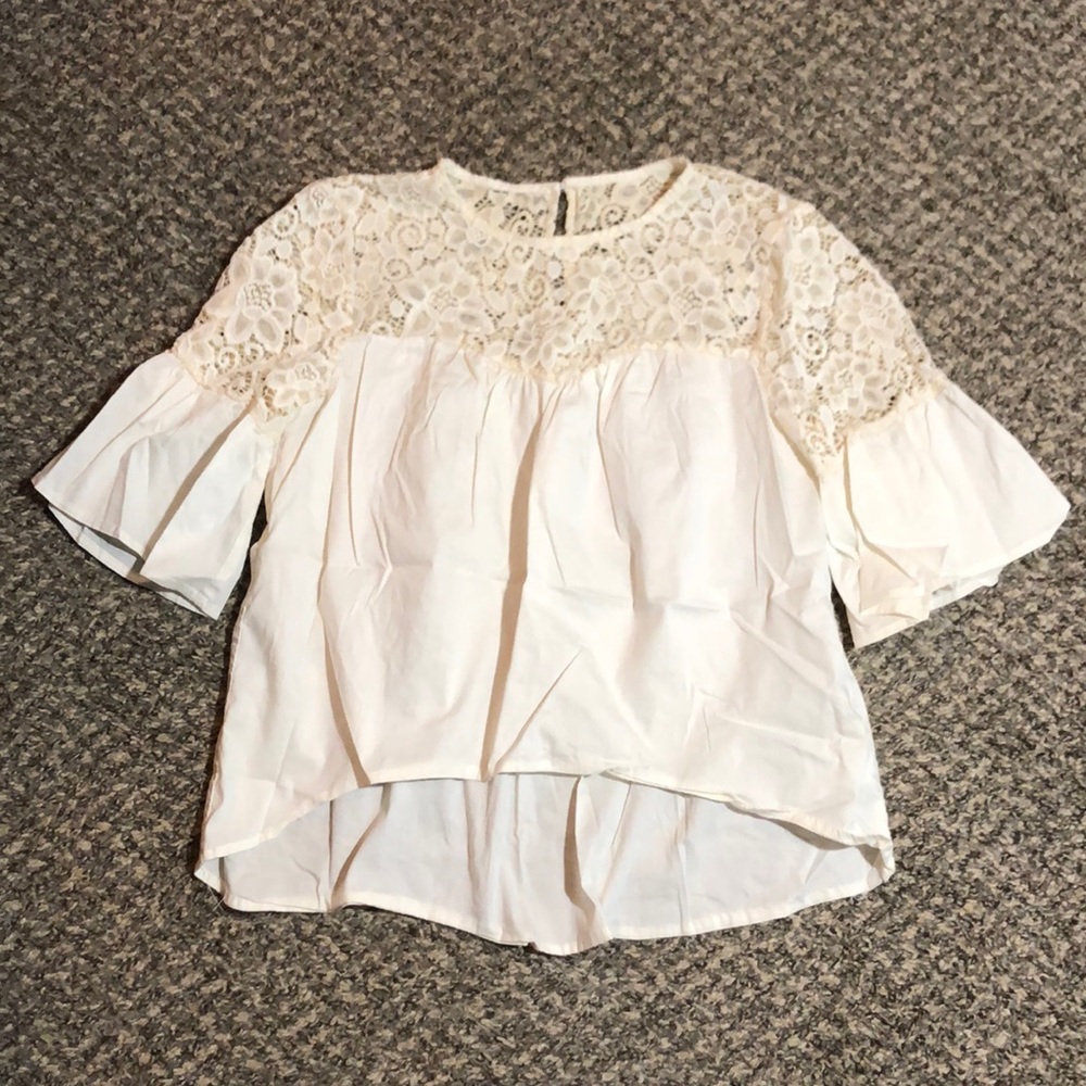 White Lace Top